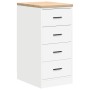 Armarios 6 uds para garaje madera de ingeniería blanco by , Armarios industriales - Ref: Foro24-3328350, Price: 307,93 €, Dis...