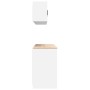Armarios 6 uds para garaje madera de ingeniería blanco by , Armarios industriales - Ref: Foro24-3328350, Price: 307,93 €, Dis...