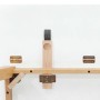Dining Table Natural Solid Wood Rubber von , Küchen- und Esstische - Ref: Foro24-4102536, Preis: 131,48 €, Rabatt: %