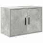 Armario de pared para garaje madera de ingeniería gris hormigón de , Armarios industriales - Ref: Foro24-860649, Precio: 46,4...