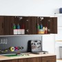 Armarios de pared 2 uds para garaje madera marrón roble by , Armarios industriales - Ref: Foro24-860656, Price: 72,02 €, Disc...