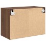 Armarios de pared 2 uds para garaje madera marrón roble by , Armarios industriales - Ref: Foro24-860656, Price: 72,02 €, Disc...