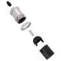 Portalámparas 2 uds níquel satinado E27 by , Lighting accessories - Ref: Foro24-4106527, Price: 15,52 €, Discount: %