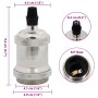 Portalámparas 2 uds níquel satinado E27 by , Lighting accessories - Ref: Foro24-4106527, Price: 15,52 €, Discount: %