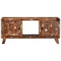 Mueble para la TV 105x46x32 madera maciza reciclada by , CD and DVD storage - Ref: Foro24-4104522, Price: 212,62 €, Discount: %