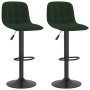 Taburetes de cocina 2 unidades terciopelo verde oscuro von , Küchenhocker - Ref: Foro24-333994, Preis: 129,26 €, Rabatt: %