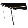 Toldo automático con LED y sensor de viento antracita 350x250cm by , Awnings - Ref: Foro24-3069734, Price: 620,45 €, Discount: %
