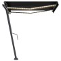 Toldo automático con LED y sensor de viento antracita 350x250cm by , Awnings - Ref: Foro24-3069734, Price: 620,45 €, Discount: %