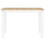 Juego de comedor Panama 4 pzas madera maciza de pino blanco von , Möbelsets für Küchen und Esszimmer - Ref: Foro24-3345169, P...