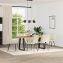 Sillas de comedor 6 unidades cuero sintético color crema by , dining chairs - Ref: Foro24-3315484, Price: 255,61 €, Discount: %