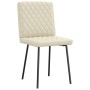 Sillas de comedor 6 unidades cuero sintético color crema by , dining chairs - Ref: Foro24-3315484, Price: 255,61 €, Discount: %