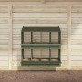 Nido para gallinas con 8 compartimentos de metal verde oliva von , Käfige und Lebensräume für Kleintiere - Ref: Foro24-864349...