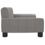 Cama para perros de cuero sintético gris 70x45x30 cm by , Beds for dogs - Ref: Foro24-171866, Price: 78,38 €, Discount: %