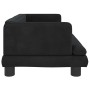 Cama para perros de terciopelo negro 80x45x30 cm von , Betten für Hunde - Ref: Foro24-171898, Preis: 83,26 €, Rabatt: %