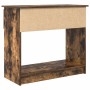 Mesa consola con cajones roble ahumado 85,5x38,5x74,5 cm de , Mesas auxiliares - Ref: Foro24-861395, Precio: 64,64 €, Descuen...
