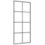 Puerta corredera con set herrajes negro 90x205 cm vidrio ESG von , Türen - Ref: Foro24-3375804, Preis: 321,70 €, Rabatt: %