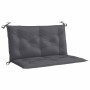 Cojín de banco de jardín tela Oxford antracita 100x(50+50)x7 cm von , Kissen für Stühle und Sofas - Ref: Foro24-314992, Preis...
