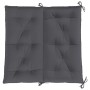 Cojín de banco de jardín tela Oxford antracita 100x(50+50)x7 cm von , Kissen für Stühle und Sofas - Ref: Foro24-314992, Preis...
