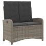 Juego de comedor de jardín 4 piezas con cojines ratán PE gris by , Garden sets - Ref: Foro24-3277348, Price: 472,86 €, Discou...