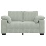 Sofá Loveseat gris claro 120 cm terciopelo by , Sofas - Ref: Foro24-4105257, Price: 224,90 €, Discount: %