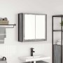 Mueble de baño de pared con espejo gris Sonoma 60x21x60 cm von , Badezimmerwaschtische - Ref: Foro24-861900, Preis: 68,53 €, ...