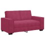 Juego de sofás con cojines 3 piezas terciopelo rojo tinto de , Sofás - Ref: Foro24-3324622, Precio: 643,82 €