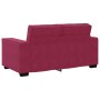 Juego de sofás con cojines 3 piezas terciopelo rojo tinto von , Sofas - Ref: Foro24-3324622, Preis: 610,30 €, Rabatt: %