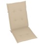 Sillas de jardín reclinables 2 uds madera maciza acacia cojines by , Garden chairs - Ref: Foro24-3064062, Price: 182,72 €, Di...