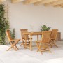 Conjunto de Comedor de Jardín de 5 Piezas de Madera Sólida de Teca von , Gartentische - Ref: Foro24-3157128, Preis: 491,93 €,...