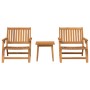 Sillas de Jardín con Mesa 3 pcs de Madera Sólida de Acacia von , Gartentische - Ref: Foro24-3214432, Preis: 182,41 €, Rabatt: %
