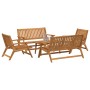 Sillas de jardín con mesa 5 piezas de madera maciza de acacia von , Gartentische - Ref: Foro24-3214456, Preis: 410,63 €, Raba...