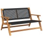 Sillas de Jardín con Mesa de Madera Sólida de Acacia Negra, 5 Piezas von , Gartenstühle - Ref: Foro24-3214457, Preis: 437,23 ...