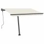 Automatischer Standmarkise in Creme, 300x250 cm. von vidaXL, Markisen - Ref: Foro24-3069707, Preis: 429,27 €, Rabatt: %