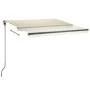 Automatischer Standmarkise in Creme, 300x250 cm. von vidaXL, Markisen - Ref: Foro24-3069707, Preis: 429,27 €, Rabatt: %