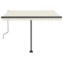Toldo de pie automático crema 300x250 cm by vidaXL, Awnings - Ref: Foro24-3069707, Price: 453,71 €, Discount: %