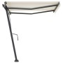 Toldo de pie automático crema 300x250 cm by vidaXL, Awnings - Ref: Foro24-3069707, Price: 453,71 €, Discount: %