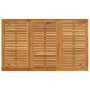 Conjunto de Comedor de Jardín 7 Piezas Gris Metal Resistente