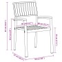 Conjunto de Comedor de Jardín Set de 7 Gris y Madera Natural by , Garden tables - Ref: Foro24-3284427, Price: 711,76 €, Disco...