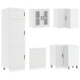 Gabinete de cocina ""Kalmar"" con doble fregadero de madera blanca de , Armarios de cocina - Ref: Foro24-3315001, Precio: 210...
