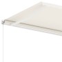 Cremefarbene manuell ausziehbare Fußmarkise 300 x 250 cm von vidaXL, Markisen - Ref: Foro24-3069497, Preis: 327,55 €, Rabatt: %
