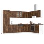 Gabinete de Cocina ""Kalmar"" con Doble Fregadero de Roble Ahumado en Madera Elaborada von , Küchenschränke - Ref: Foro24-331...