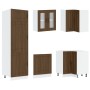 Gabinete de Cocina ""Kalmar"" con Doble Fregadero Madera de Roble von , Küchenschränke - Ref: Foro24-3315008, Preis: 205,70 €...