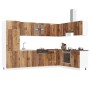 Gabinete de Cocina ""Kalmar"" con Doble Fregadero de Madera Vieja von , Küchenschränke - Ref: Foro24-3315009, Preis: 216,17 €...
