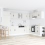 Gabinete de Cocina ""Lucca"" con Doble Lavabo Blanco de Madera Ingenierizada von , Küchenschränke - Ref: Foro24-3315011, Prei...