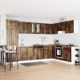 Mueble de cocina ""Lucca"" con fregadero de roble ahumado en madera elaborada von , Küchenschränke - Ref: Foro24-3315016, Pre...