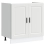 Gabinete de Lavabo 'Porto' con Lavabo Blanco 80x46x84,5 cm de Madera von , Küchenschränke - Ref: Foro24-3315021, Preis: 203,8...