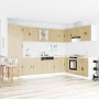 Gabinete Base con Fregadero 'Porto' en Roble Sonoma 80x46x84,5 cm de Madera Ingenierizada von , Küchenschränke - Ref: Foro24-...