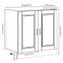 Gabinete Base con Fregadero 'Porto' en Roble Sonoma 80x46x84,5 cm de Madera Ingenierizada von , Küchenschränke - Ref: Foro24-...