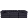 Poufs Modulares 3 pcs Tela Antracita von , Kissen für Stühle und Sofas - Ref: Foro24-3315067, Preis: 421,04 €, Rabatt: %