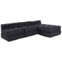 Pouffes Modulares 4 pcs Tela Antracita von , Kissen für Stühle und Sofas - Ref: Foro24-3315069, Preis: 485,57 €, Rabatt: %